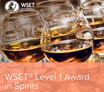 formation WSET en spiritueux niveau 1